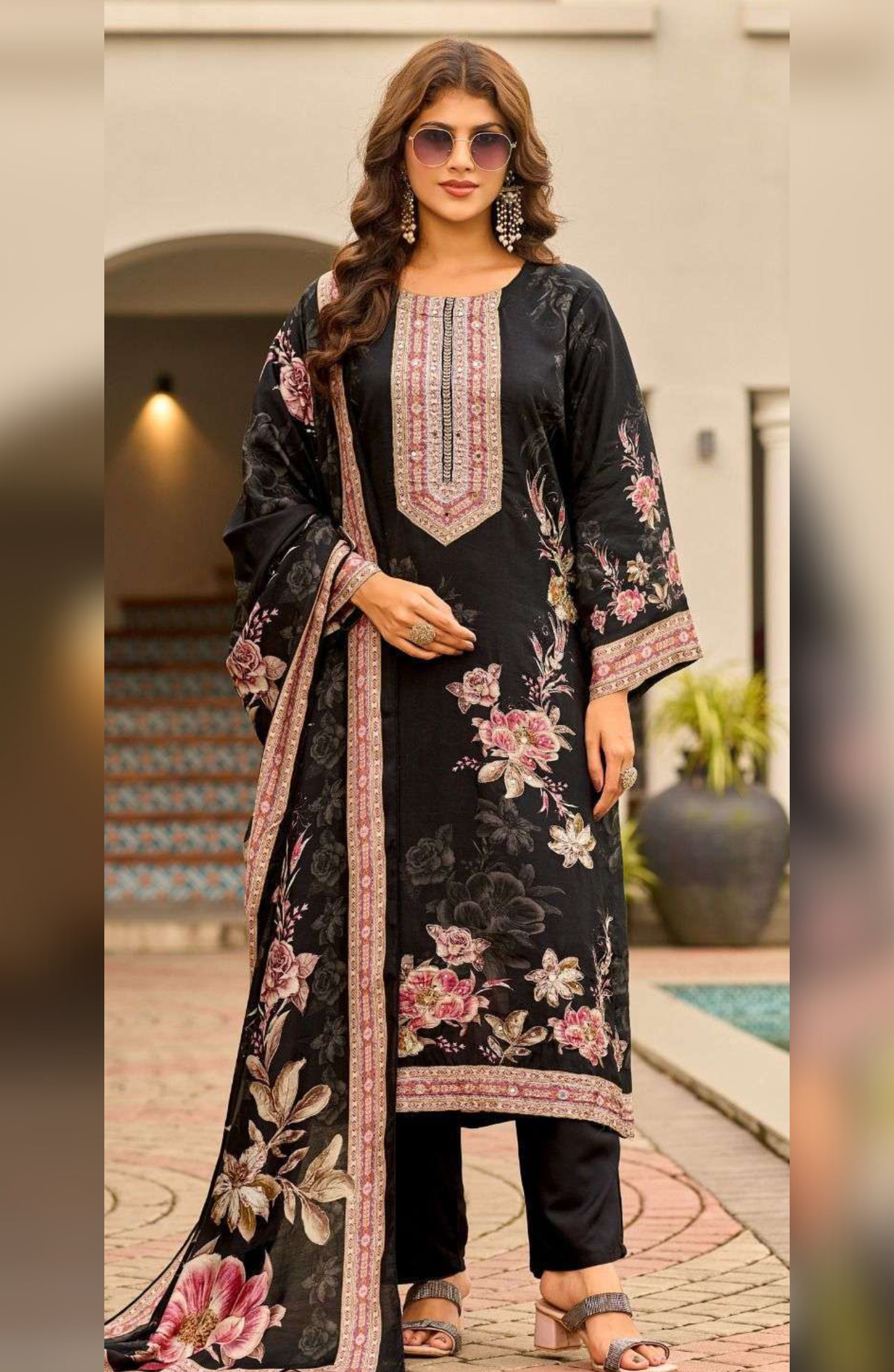 Meher Printed Suit Set