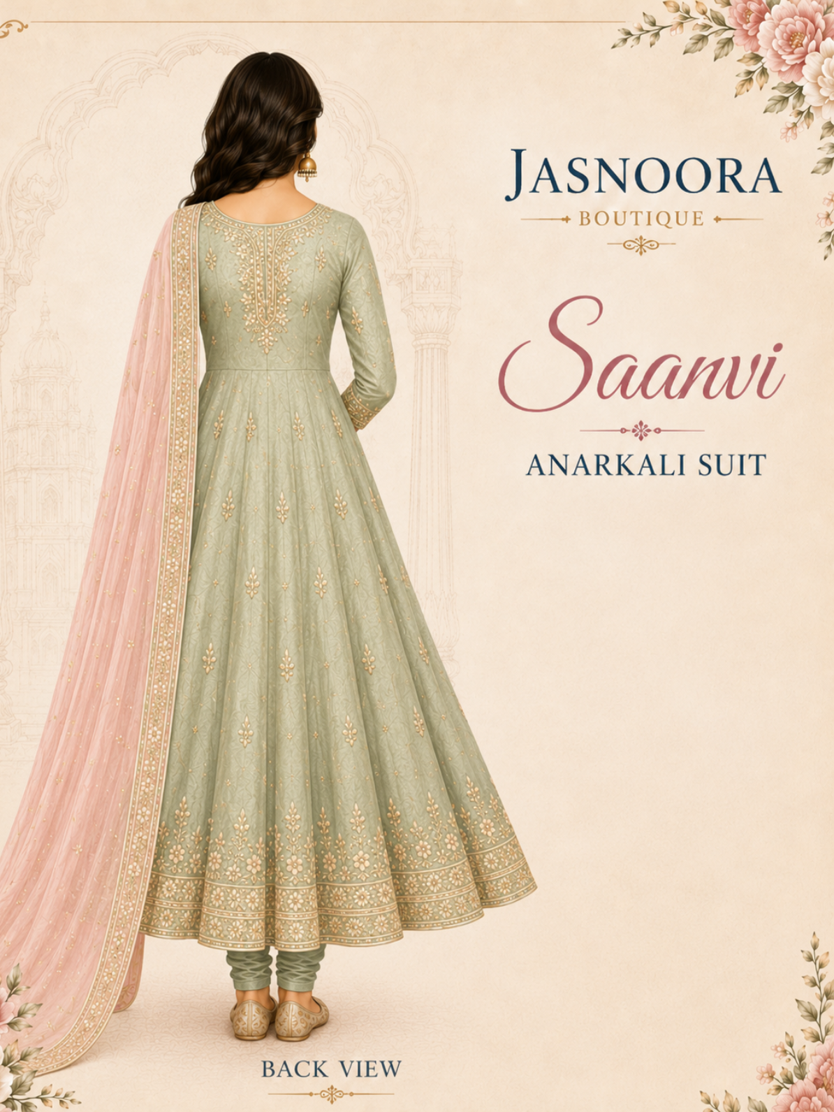 Saanvi Anarkali Suit — Made For You