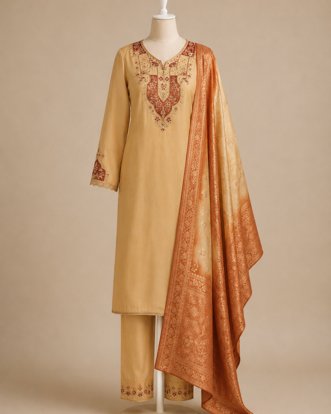 Avika Straight Cut Suit