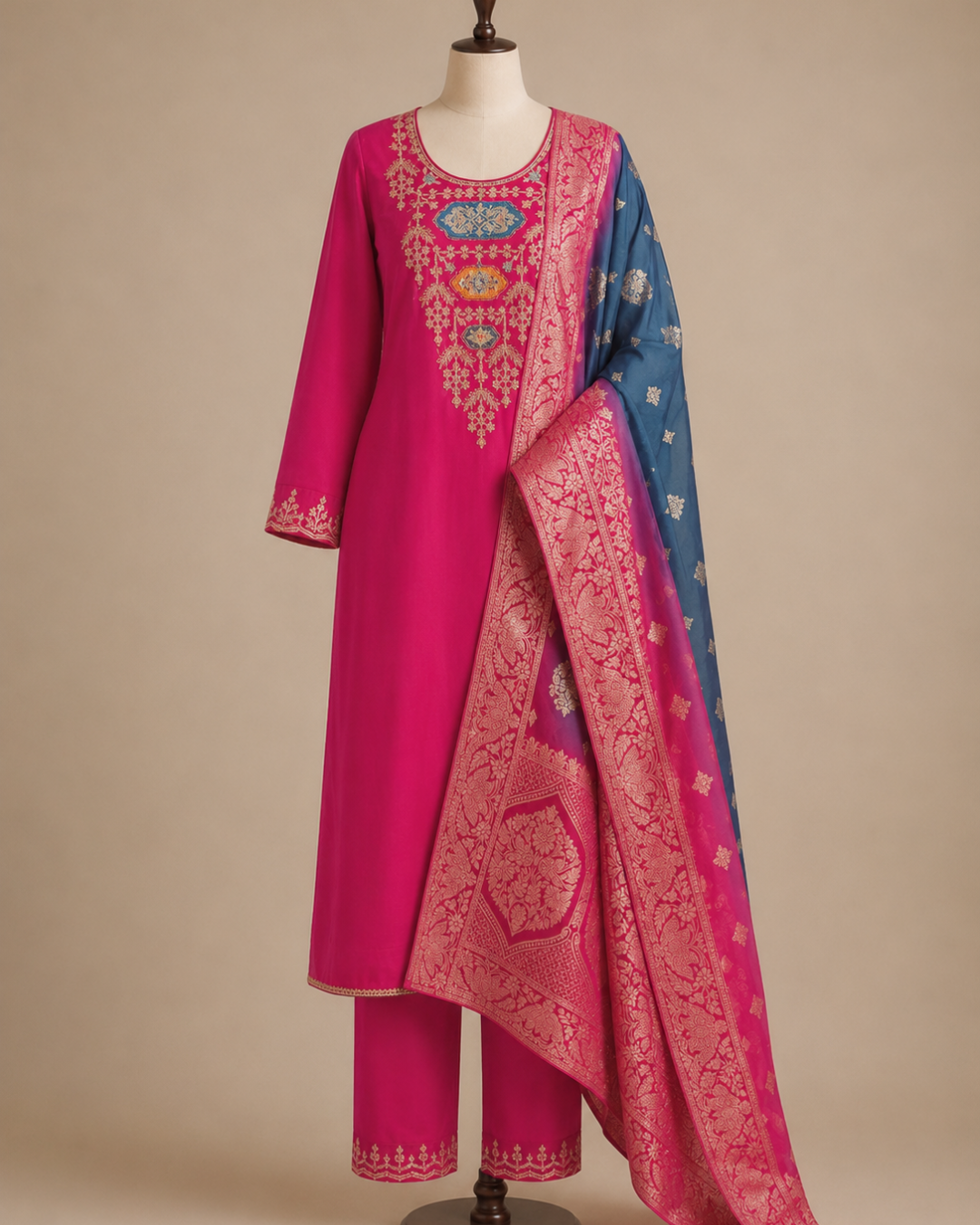 Pranavi Straight Cut Suit