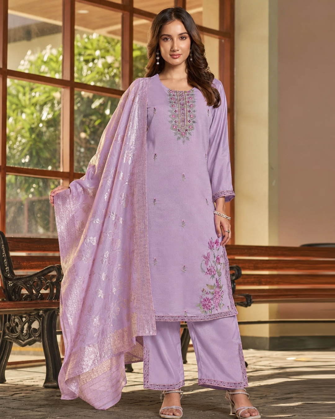 Saira Straight Cut Suit