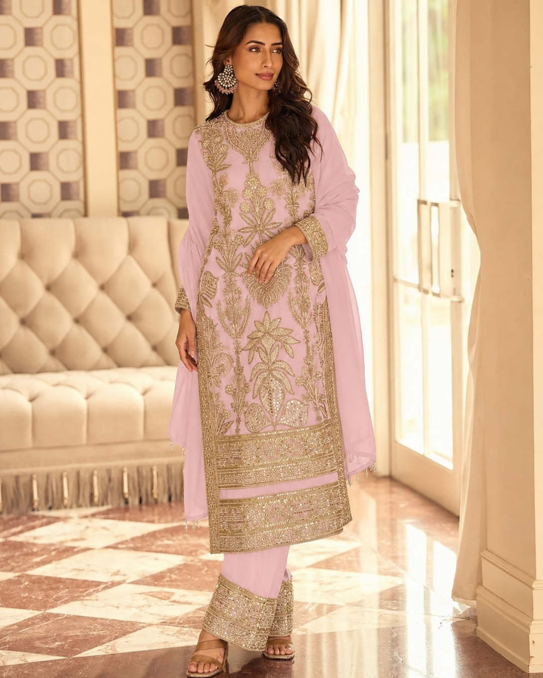 Zareen Straight Cut Suit