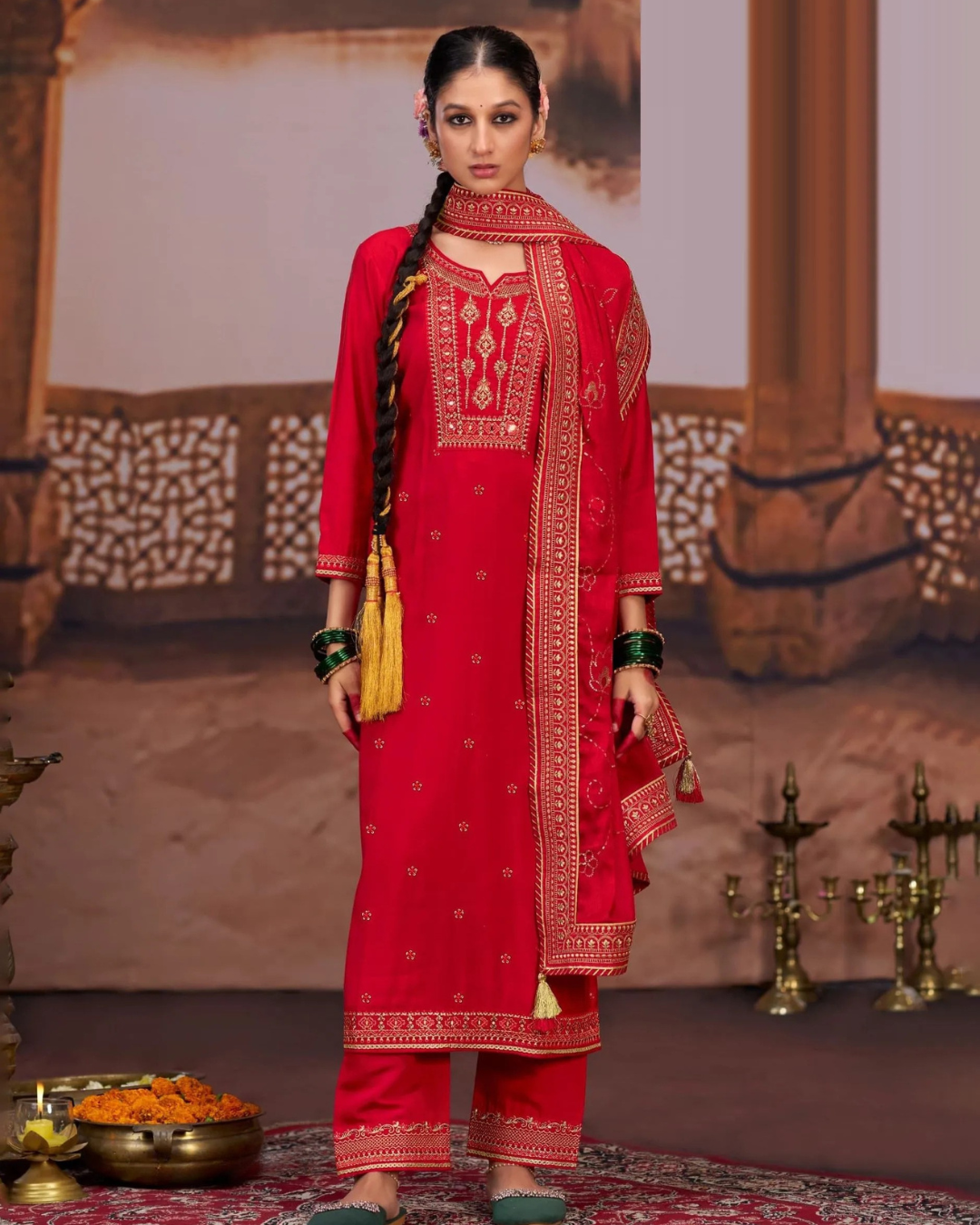 Saumya Straight Cut Suit