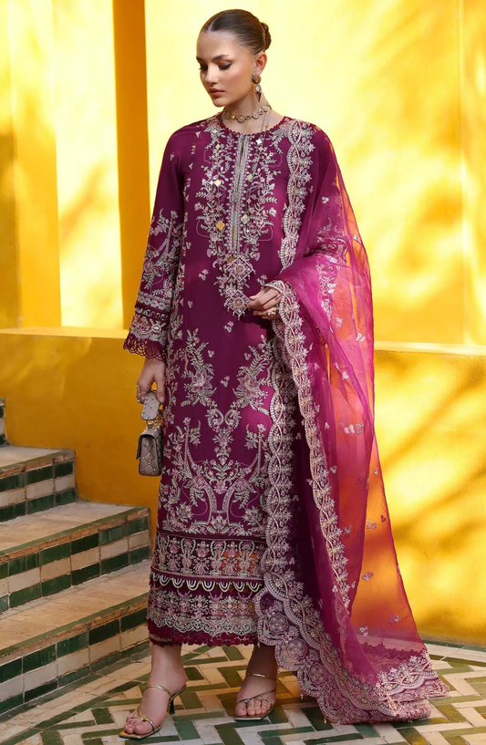 Zeenat Embroidered Georgette Suit Set