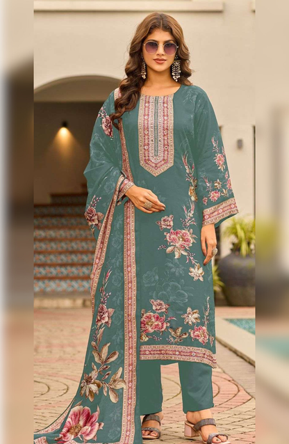 Meher Printed Suit Set