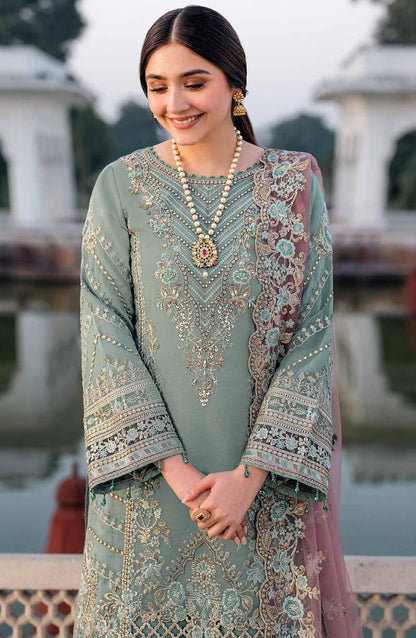 Raya Embroidered Georgette Suit Set