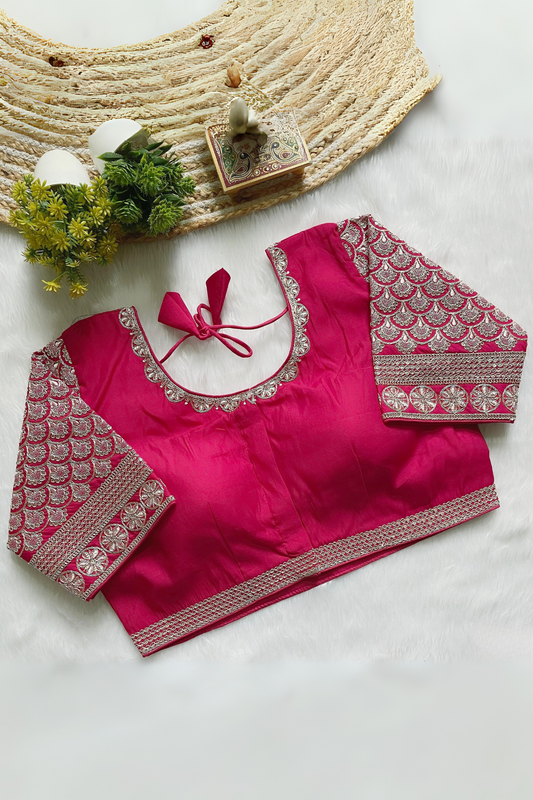 Aahana Silk Blouse