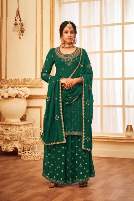 Aaravi Salwar Suit - Green