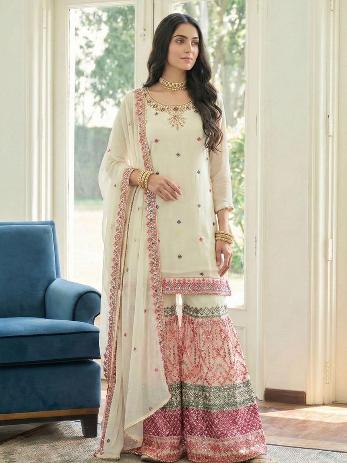 Amara Sharara Suit