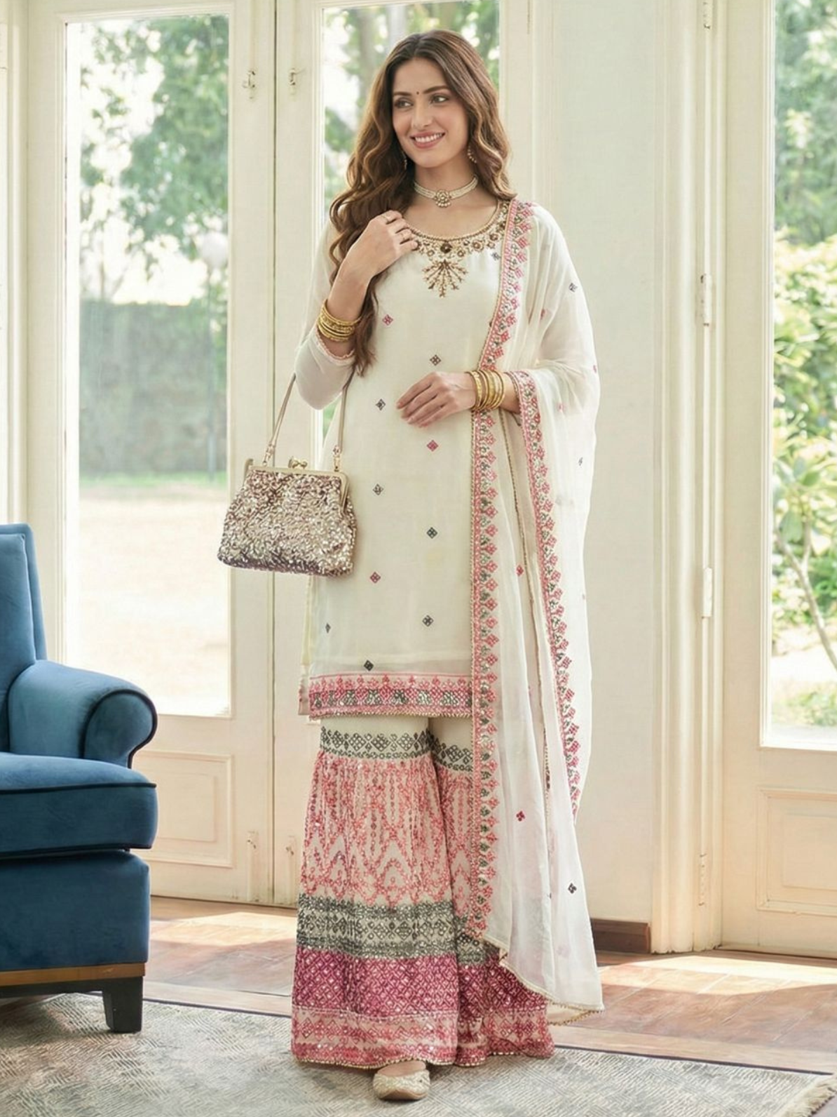 Amara Sharara Suit