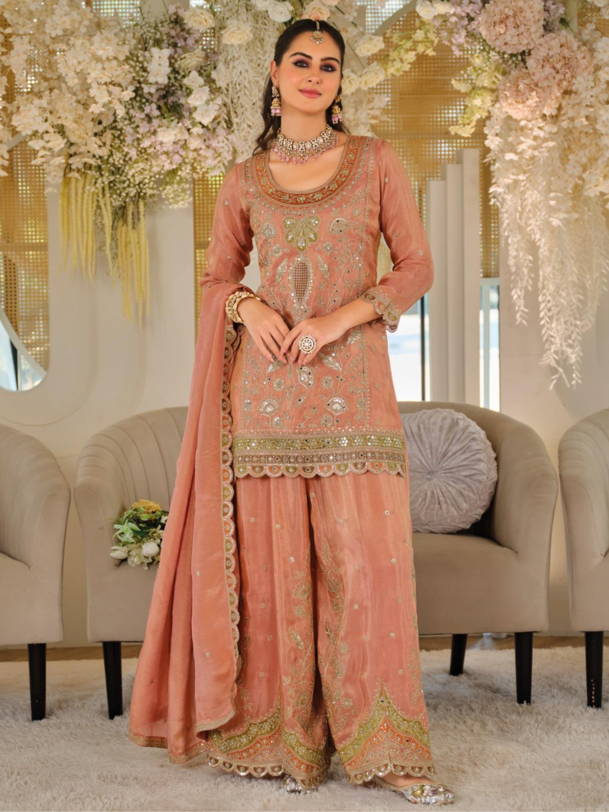 Aarzoo Palazzo Suit