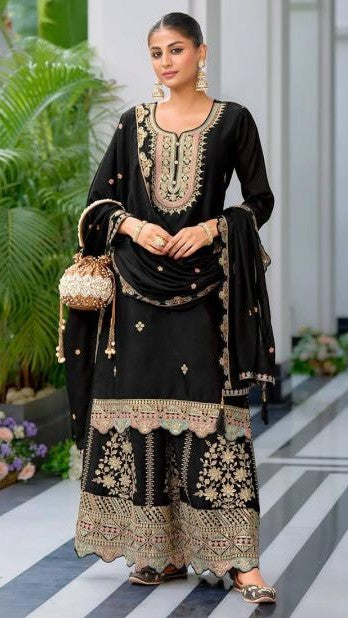 Nayantara Embroidered Sharara Set