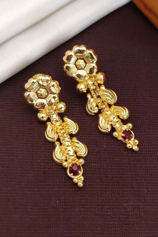 Charul Micro Gold Earrings