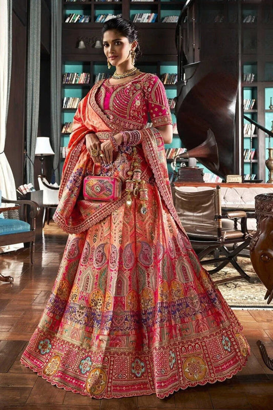 Charvi Silk Bridal Lehenga