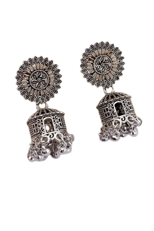 Mitali Silver Earrings