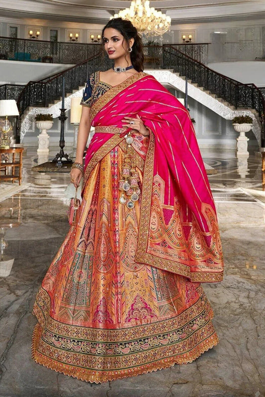 Devika Silk Bridal Lehenga