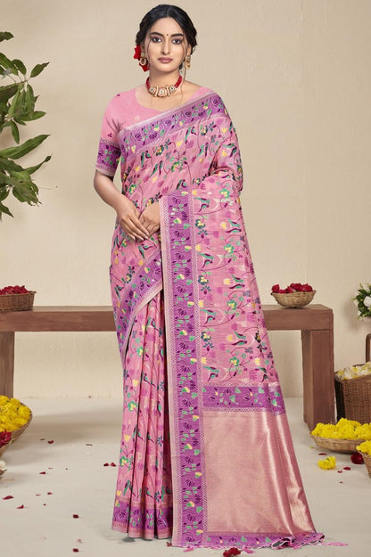 Divina Saree - Pink