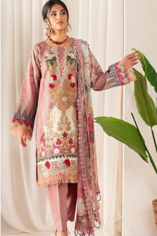 Fariha Pakistani Suit - Pink