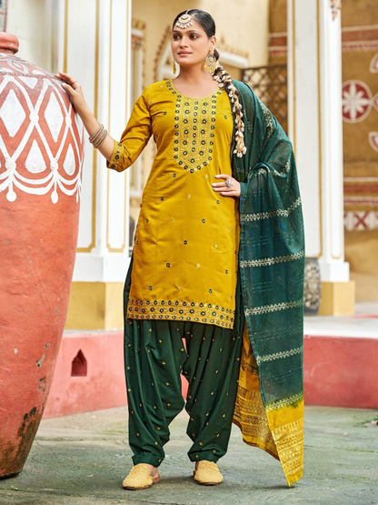 Harleen Patiala Suit