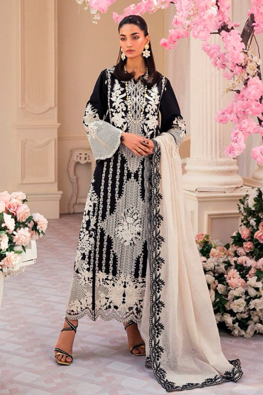 Hira Pakistani Suit - Black