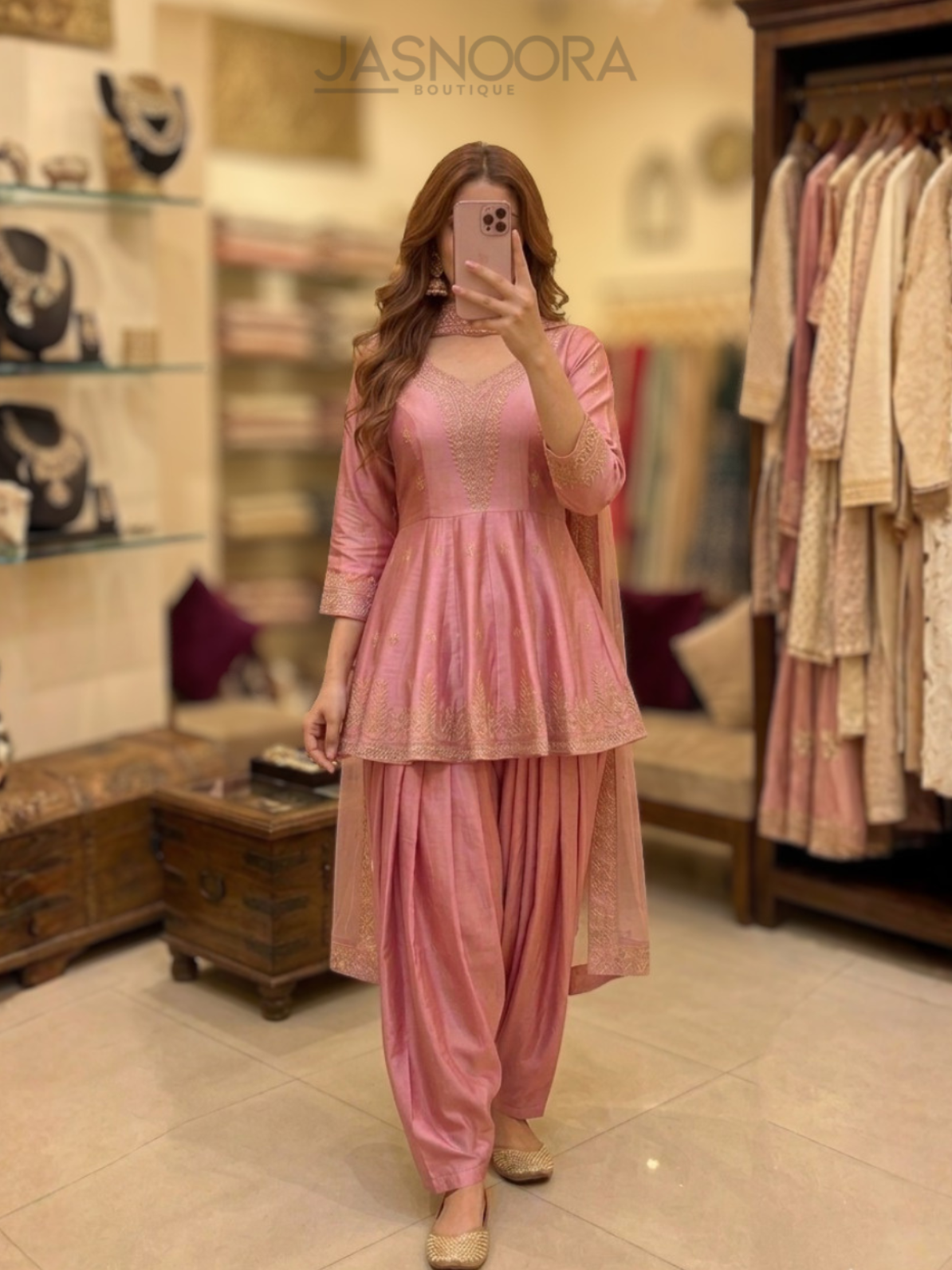 Gulnaar Peplum Patiala Suit — Made For You