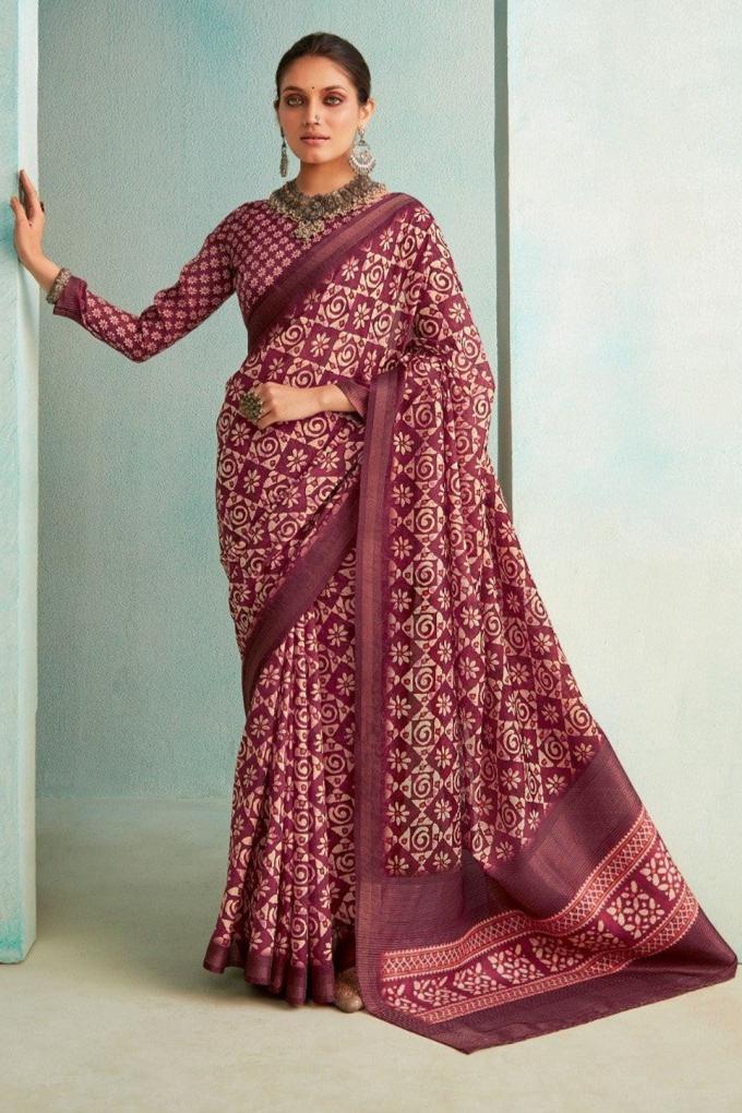 Ishira Saree - Light Purple