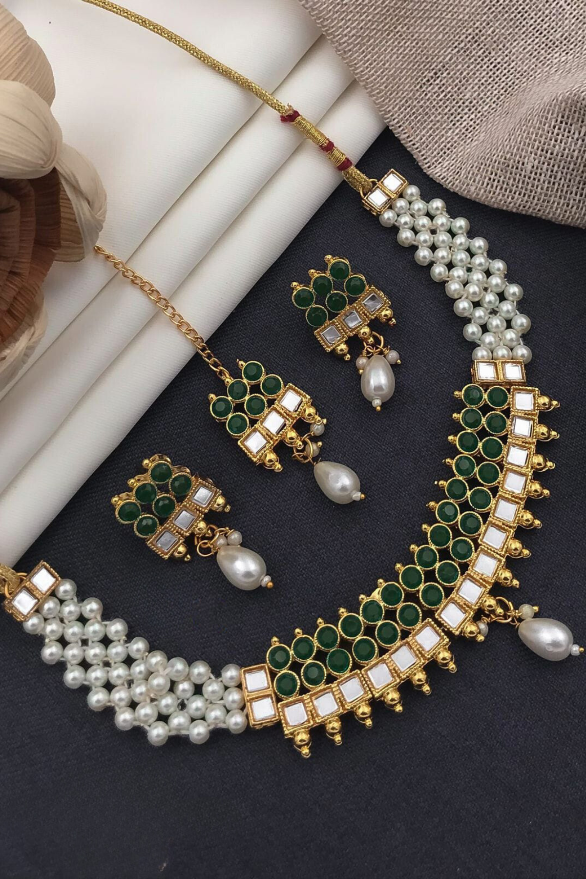 Ishvani Kundan Necklace