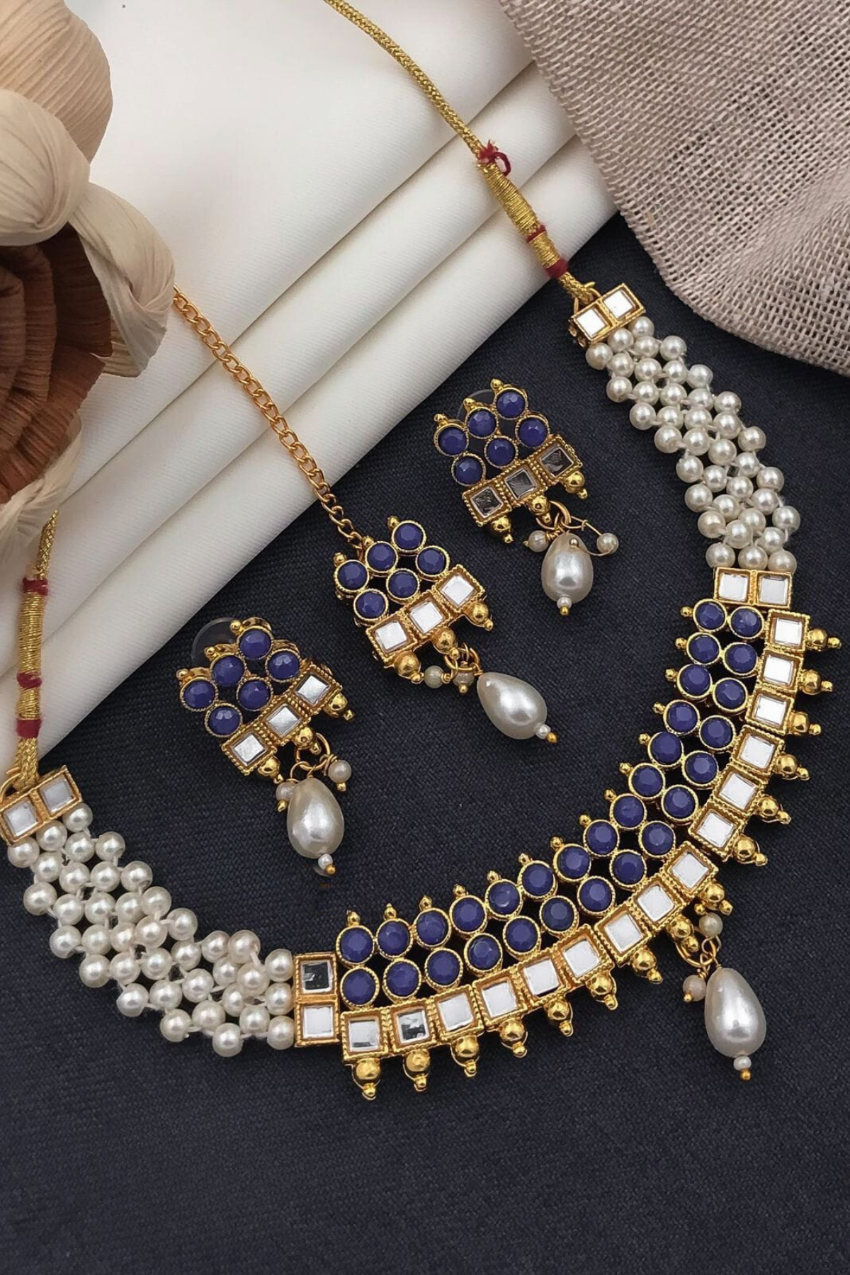 Ishvani Kundan Necklace