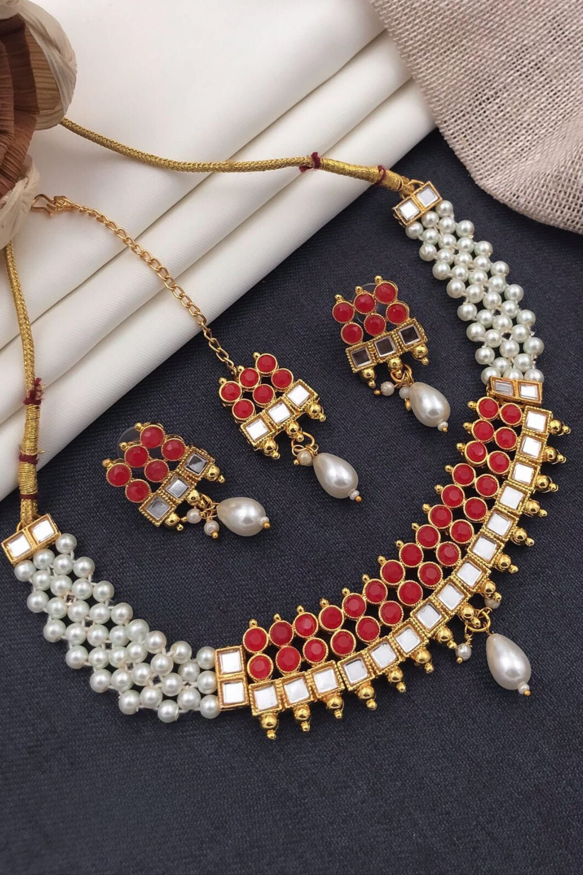 Ishvani Kundan Necklace