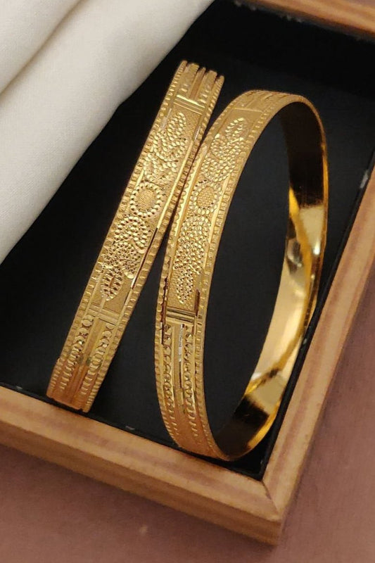 Janya Micro Gold Plated Bangle