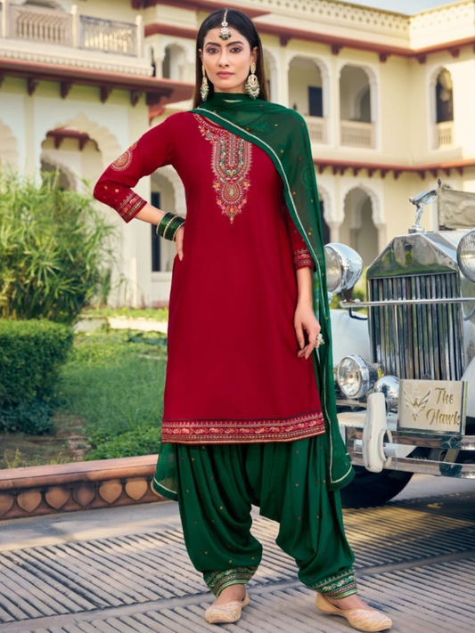 Jasleen Patiala Suit