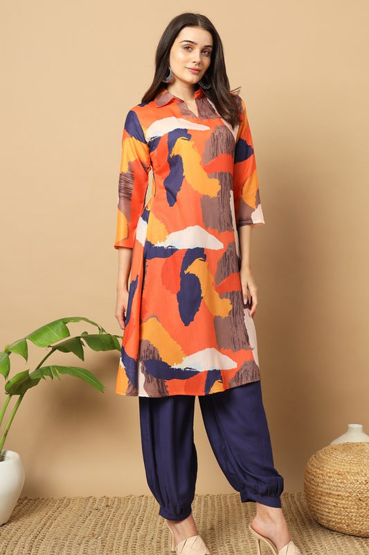 Kalpana Kurti With Pants