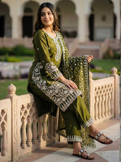 Kavya Straight Cut Suit