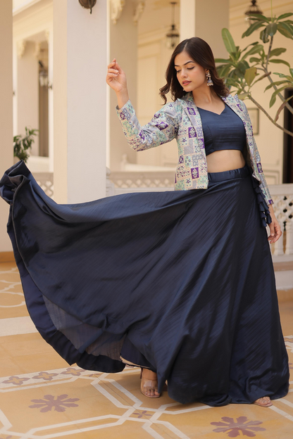 Kiyona Indo Western Lehenga