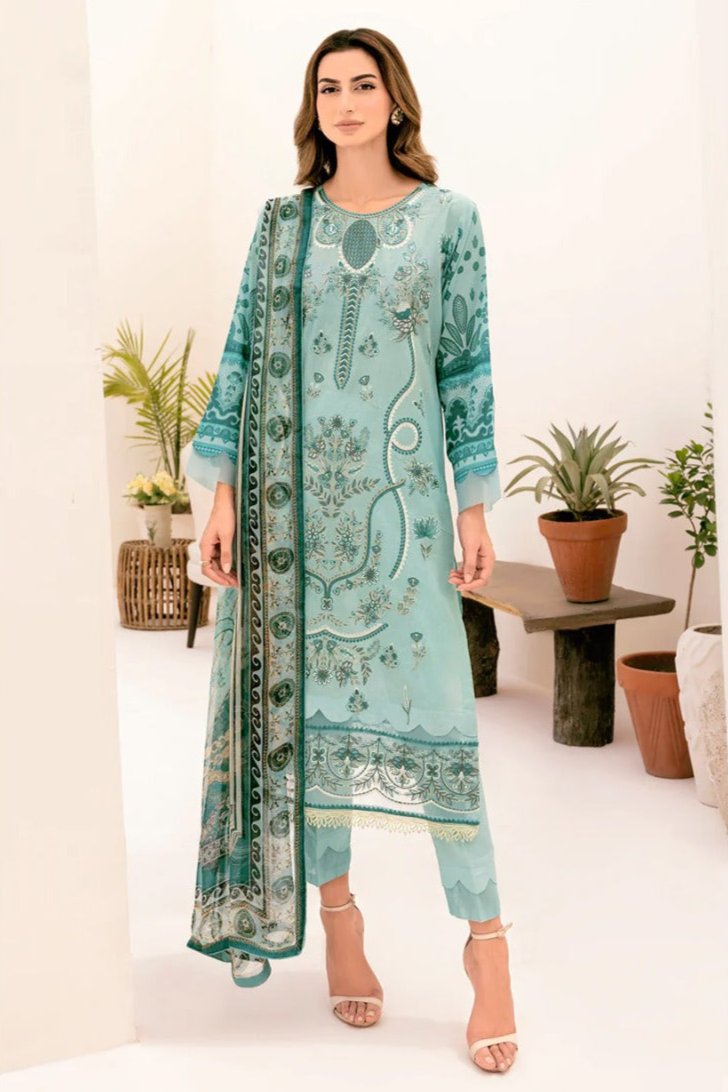 Laila Pakistani Suit - Green