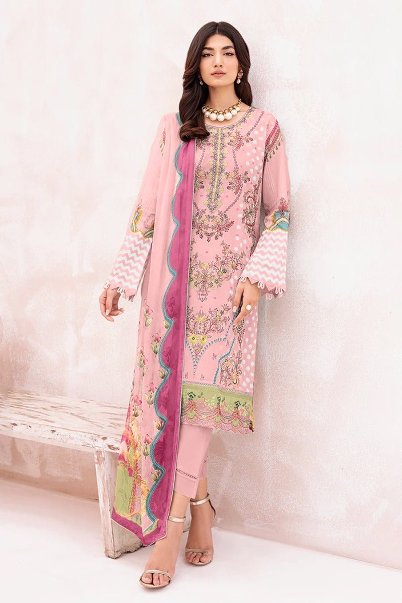 Laila Pakistani Suit - Pink