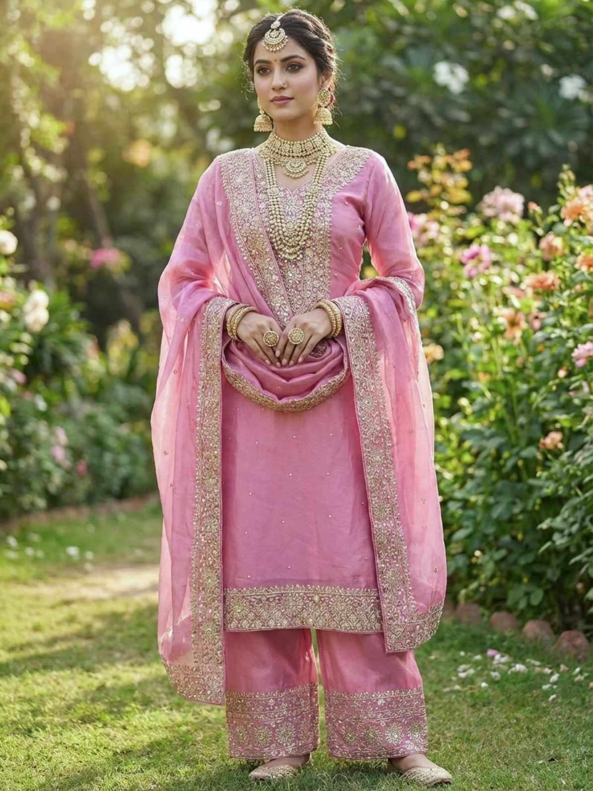 Maahi Palazzo Suit