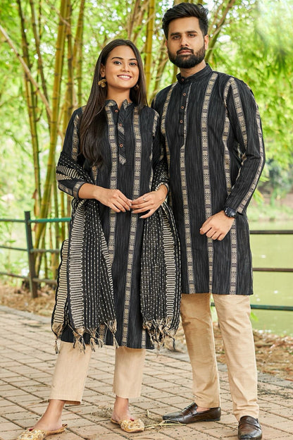 Matching Kurta Pajama & Kurti Set