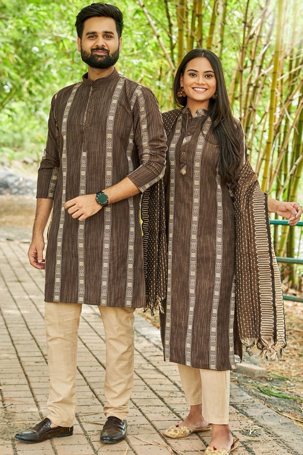 Matching Kurta Pajama & Kurti Set