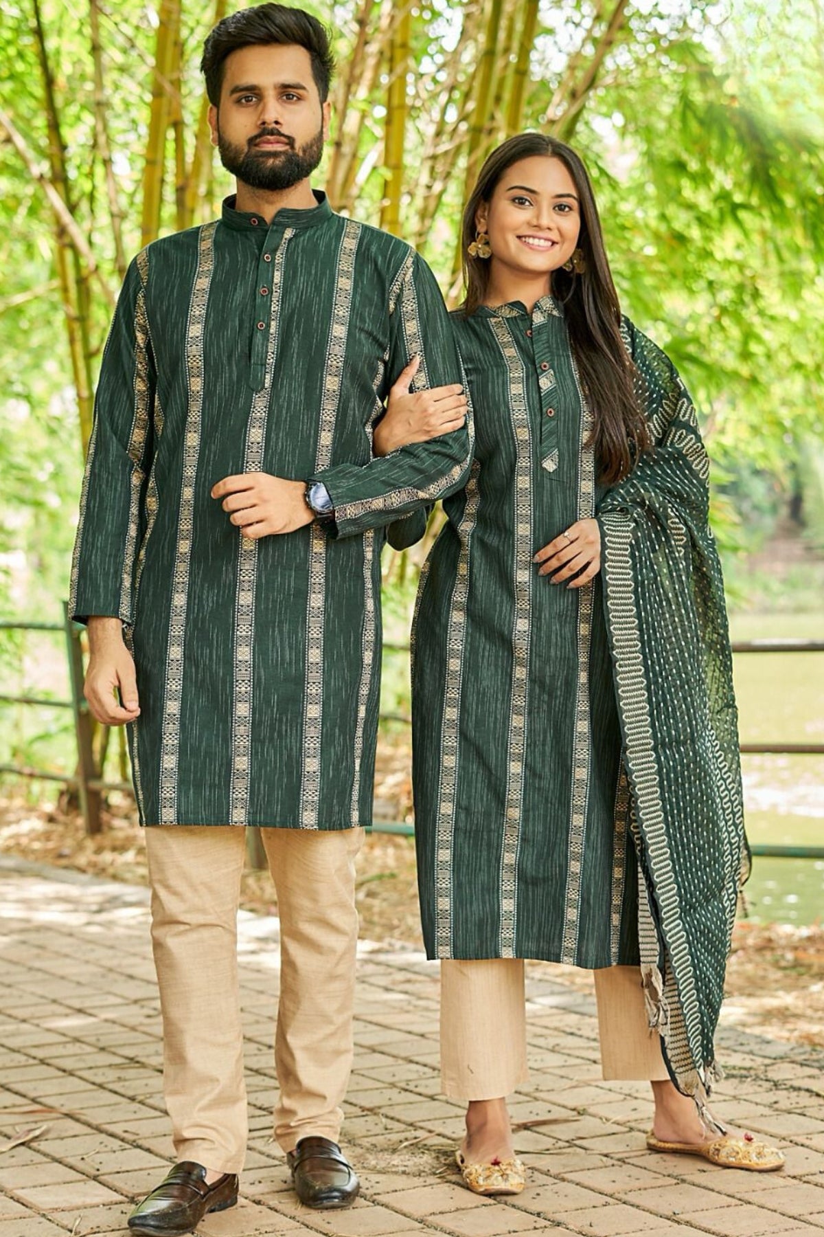 Matching Kurta Pajama & Kurti Set