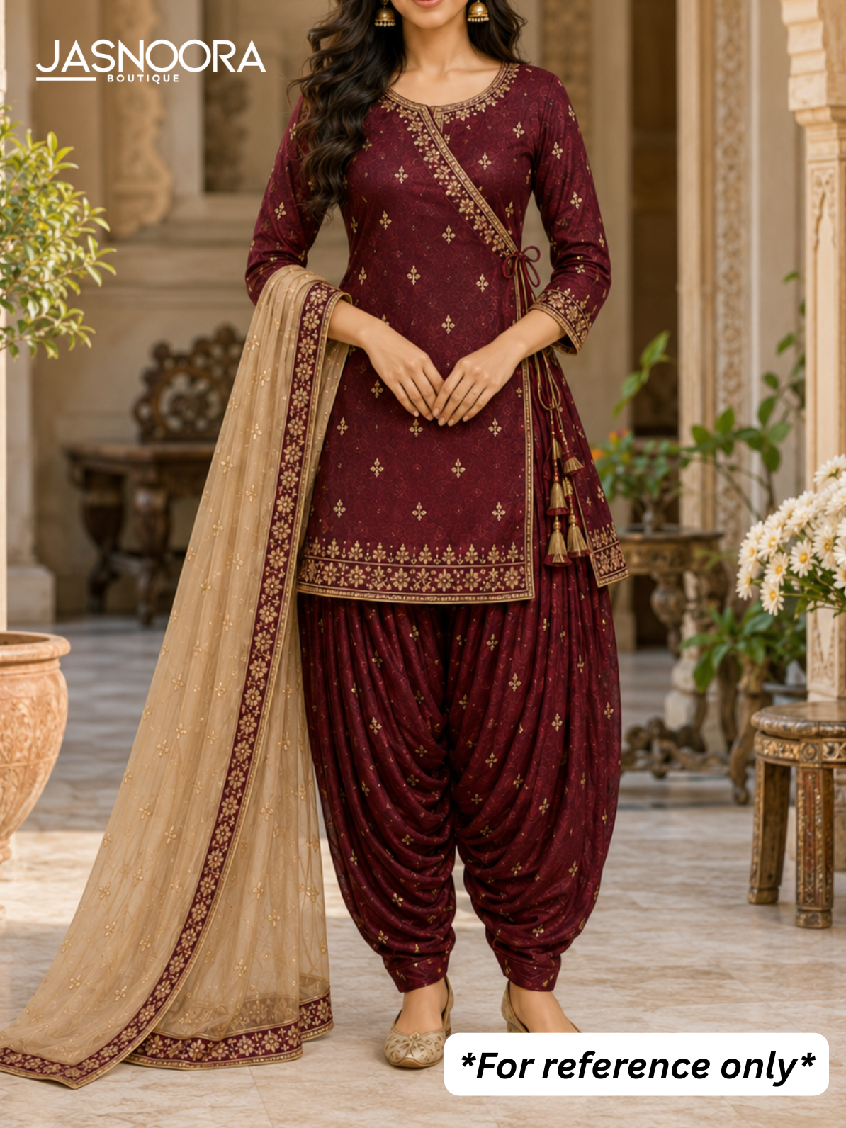 Meher Angrakha Patiala Suit — Made For You