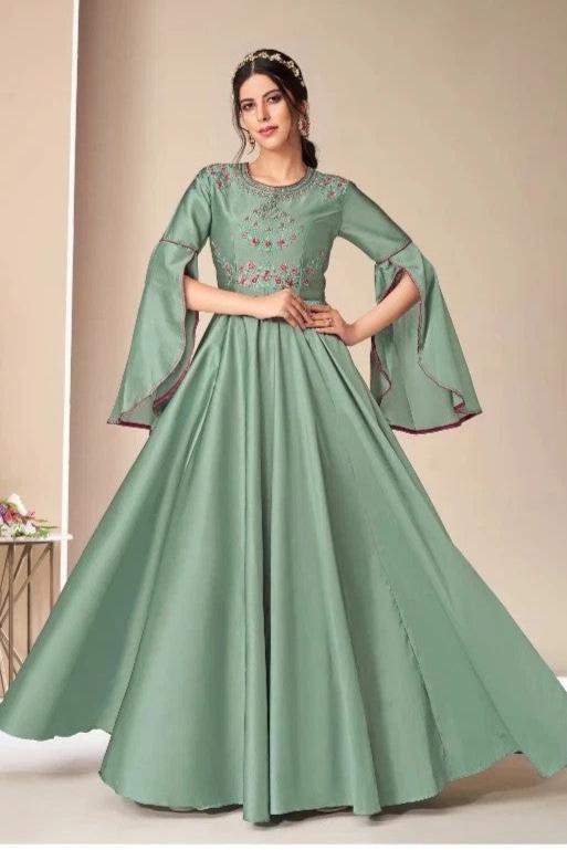 MiraFestiveGown-Green