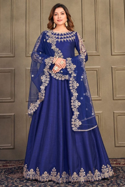 Miraaya Anarkali Suit - Blue