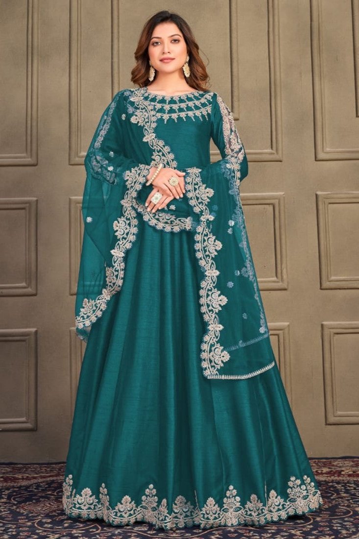 Miraaya Anarkali Suit - Green