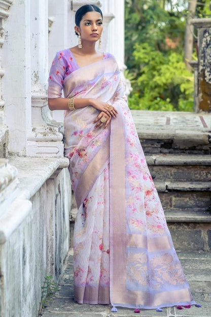 Mitali Saree - Purple