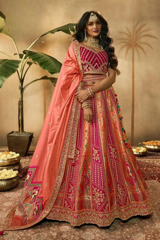 Nalini Silk Bridal Lehenga