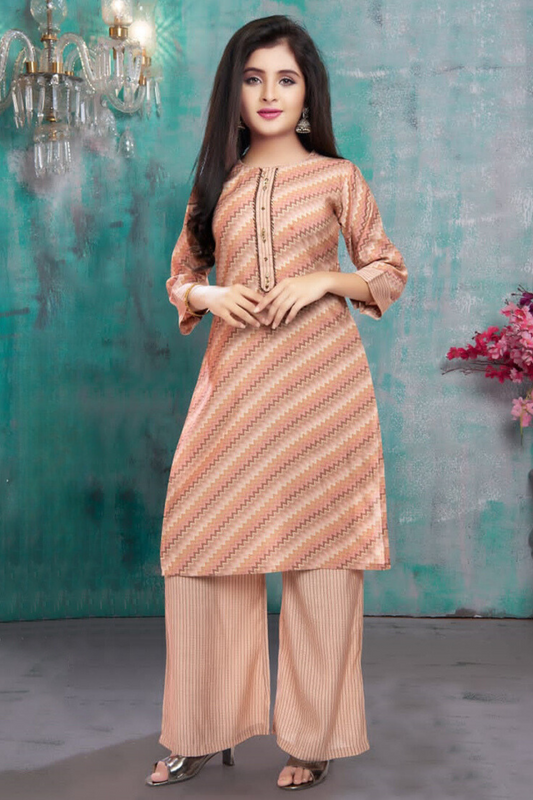 Navira Girls Kurti With Pants