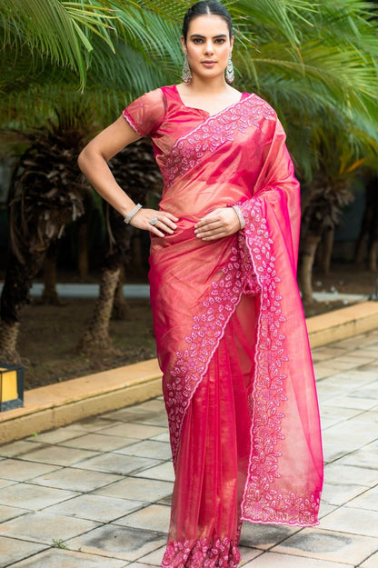 Nayeli Saree - Red