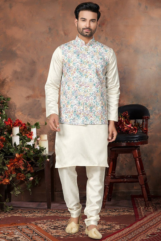 Neel Modi Jacket Kurta Pajama