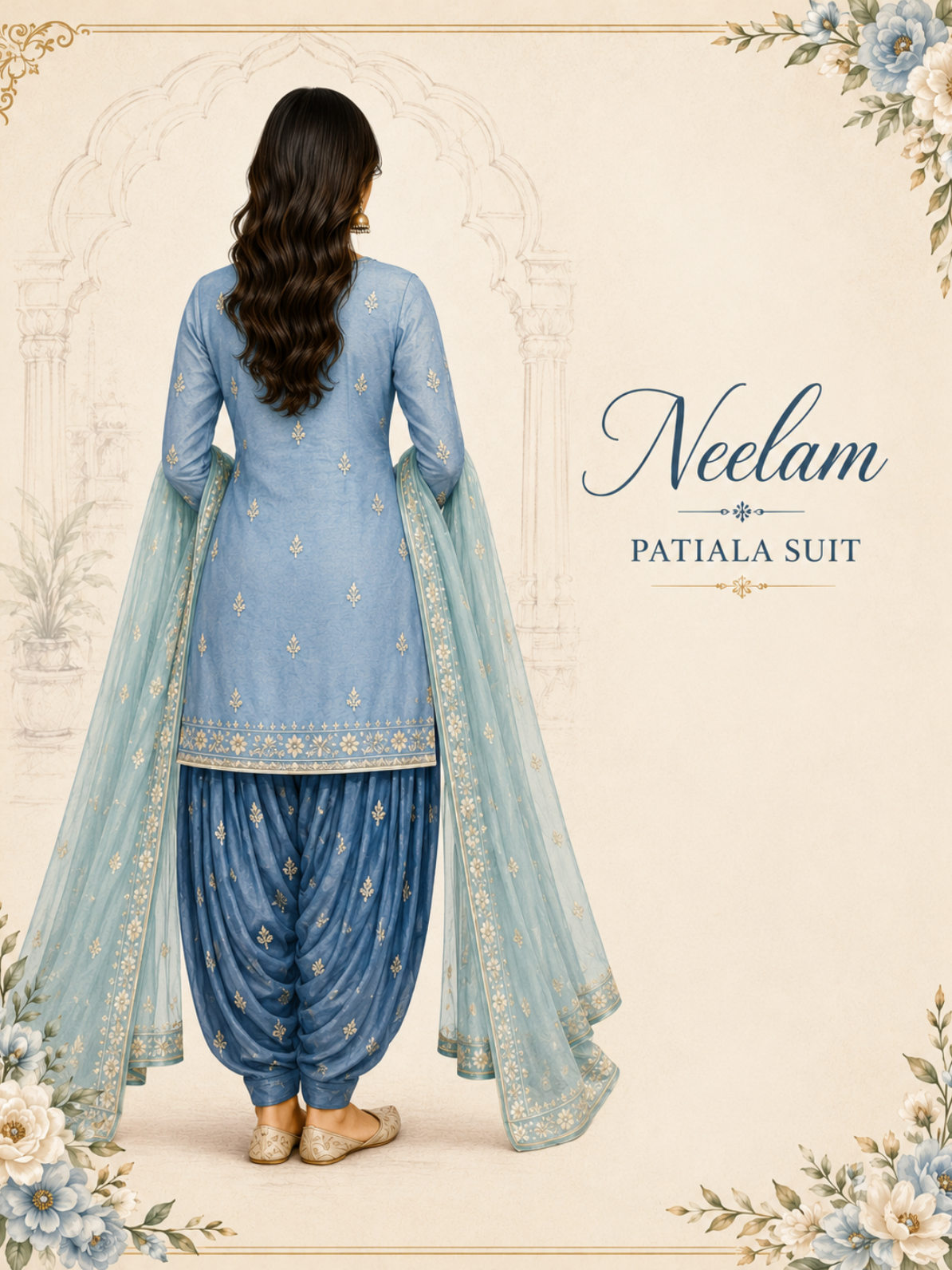 Neelam Patiala Suit — Made For You